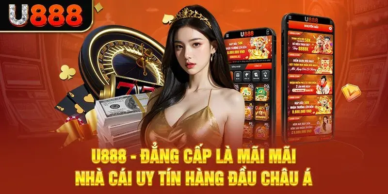 U888 tự hào là điểm đến giải trí được yêu thích bậc nhất tại Châu Á